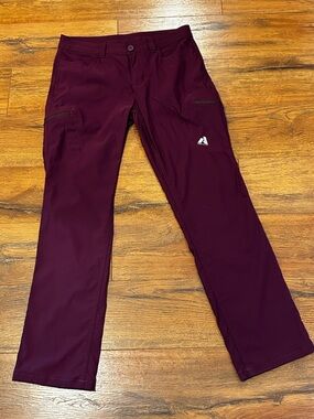 Eddie Bauer Women’s 6 First Ascent Guide Pro Pants Athletic Hiking Pants Plum